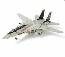 Listing image for 1:100 F-14 VF-84 Tomcat Jolly Rogers Fighter Jet Aircraft Diecast Model US Navy