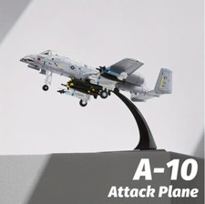 Listing image for 1/100 Scale A-10 Thunderbolt II Warthog Diecast Metal Fighter Jet Model